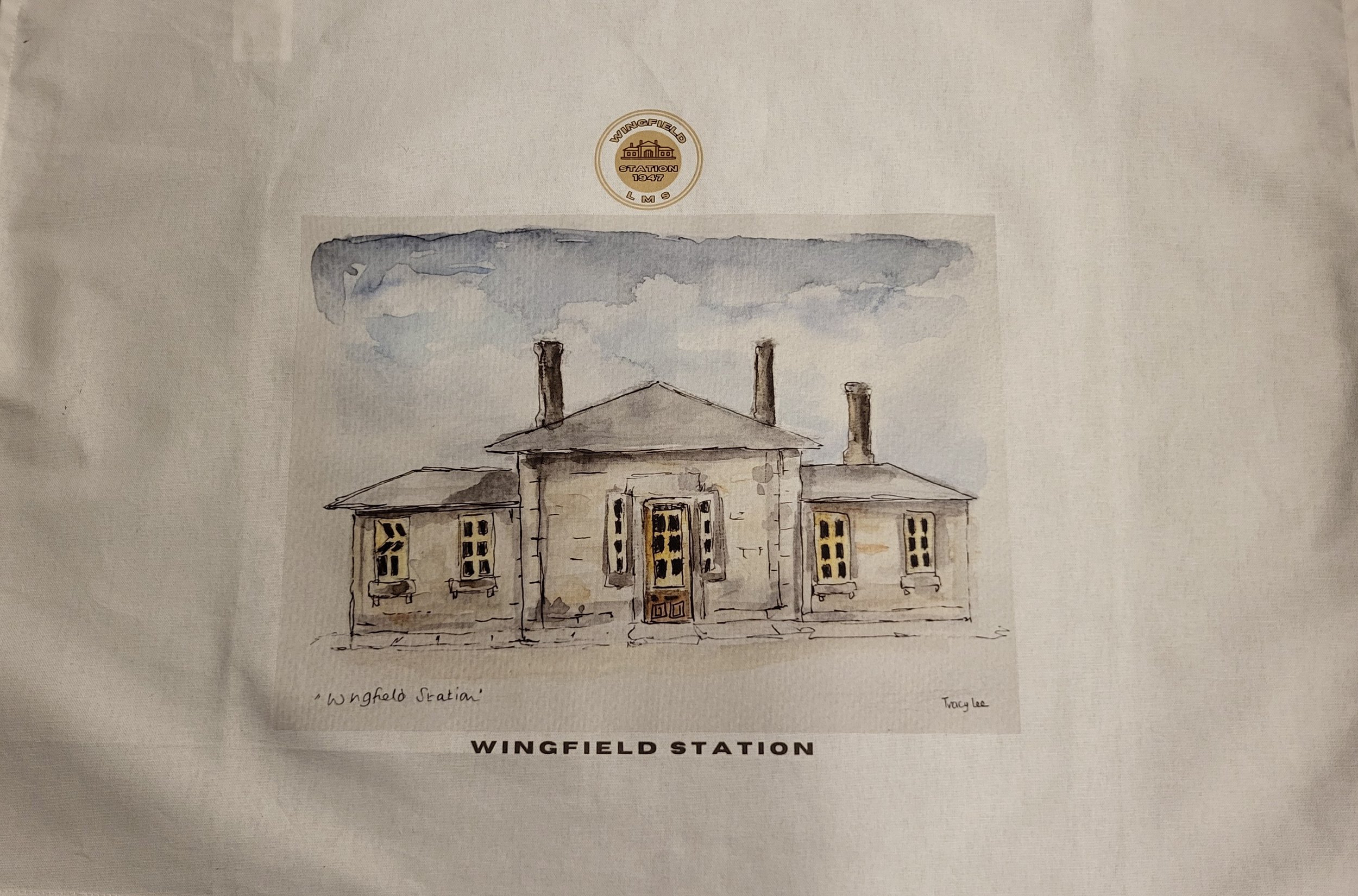 Wingfield Station Tea Towel