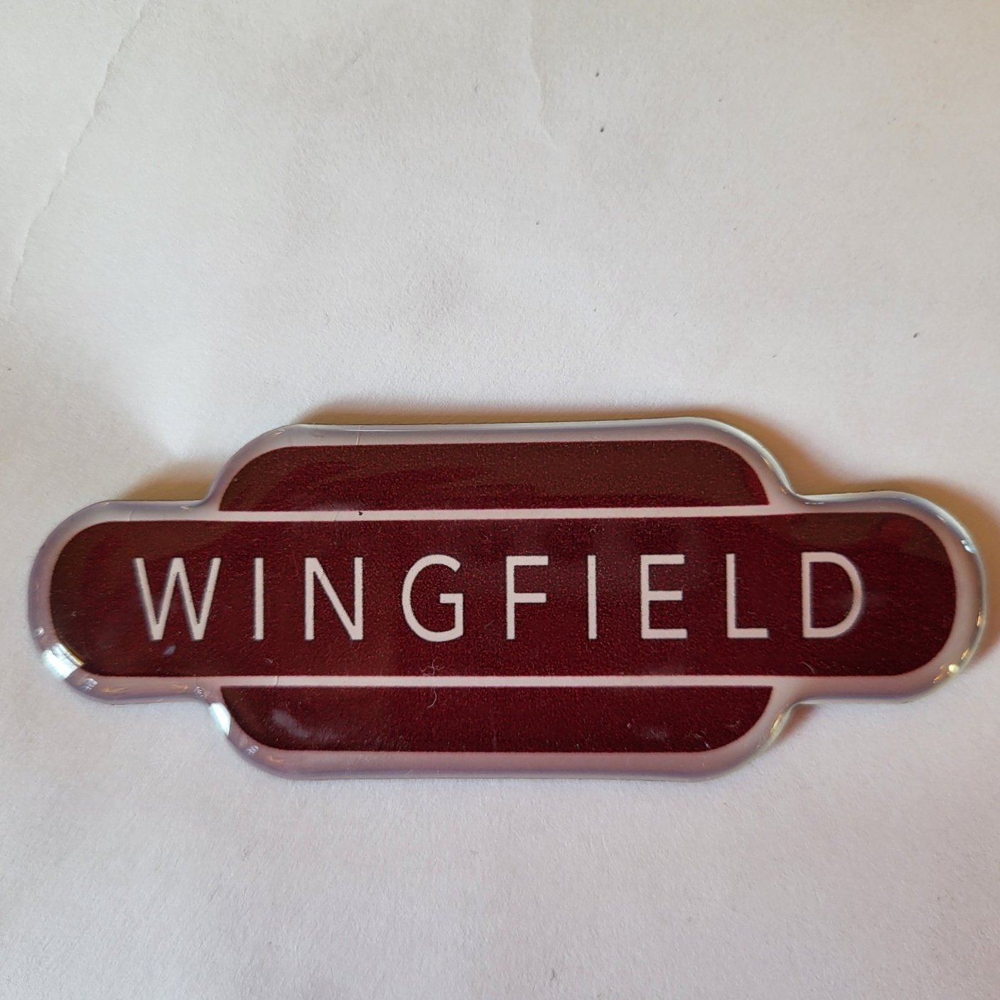 Wingfield Epoxy Magnet Totem Sign