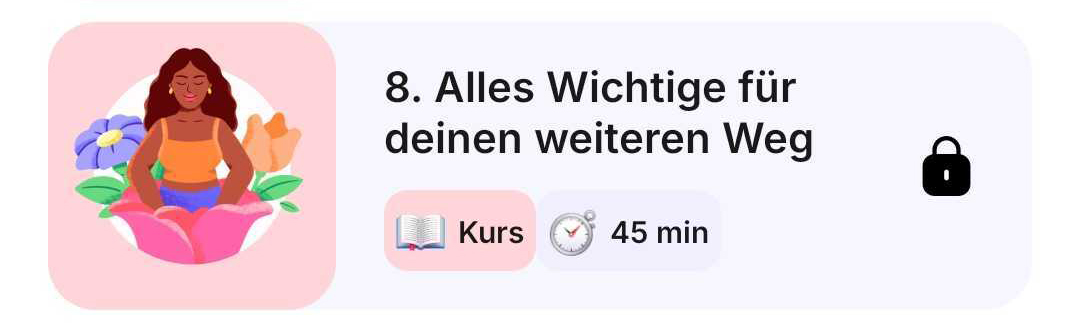 Modul 8 Inhalt