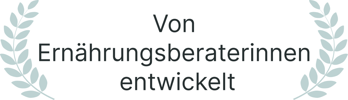Grafik Von Ernaehrungsberaterinnen entwickelt