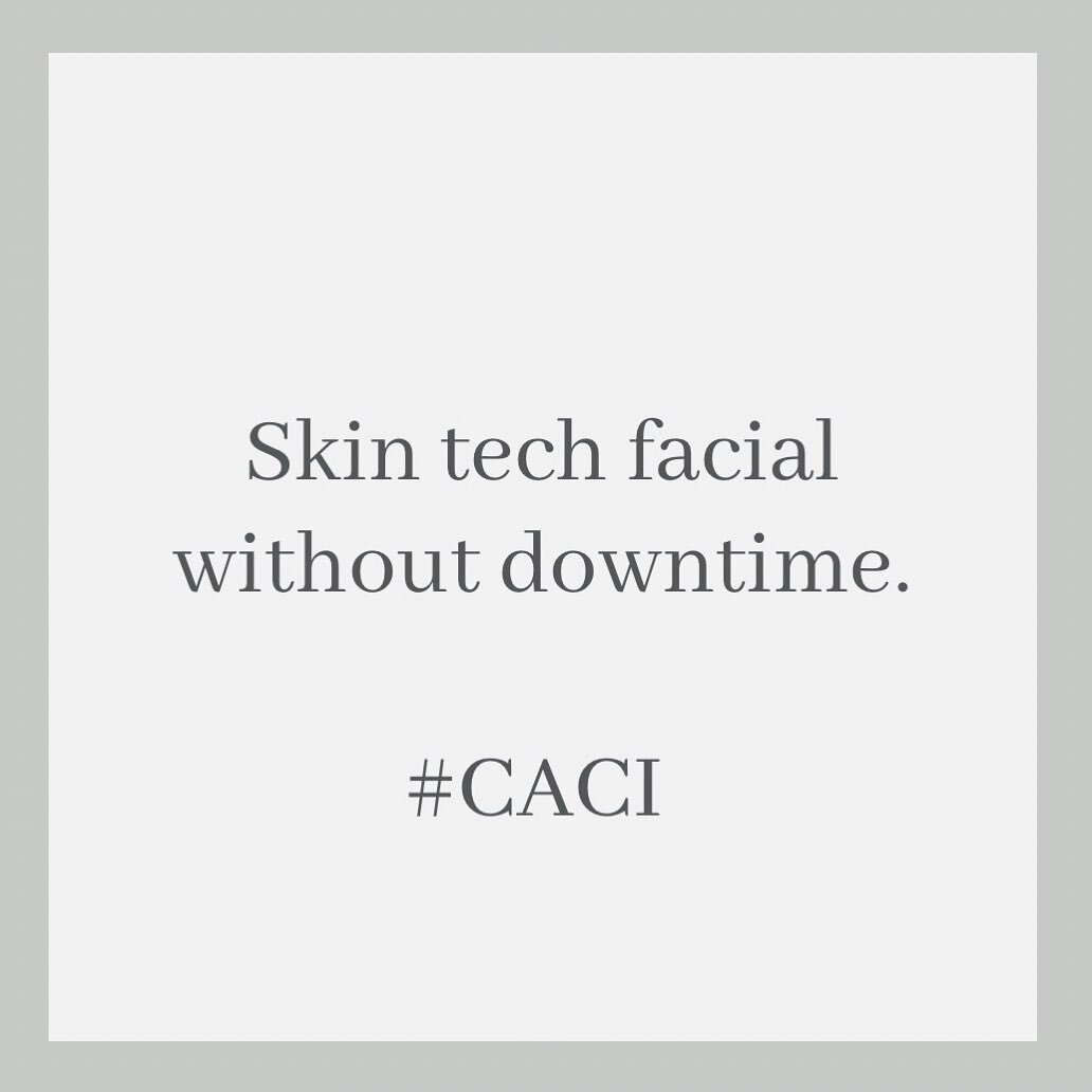 There&rsquo;s a reason so many of my clients keep coming back for the the CACI facial. lt&rsquo;s a high tech facial that delivers consistently incredible results, yet as a non invasive procedure, there is no pain and no downtime. ​​​​​​​​
A non-inva