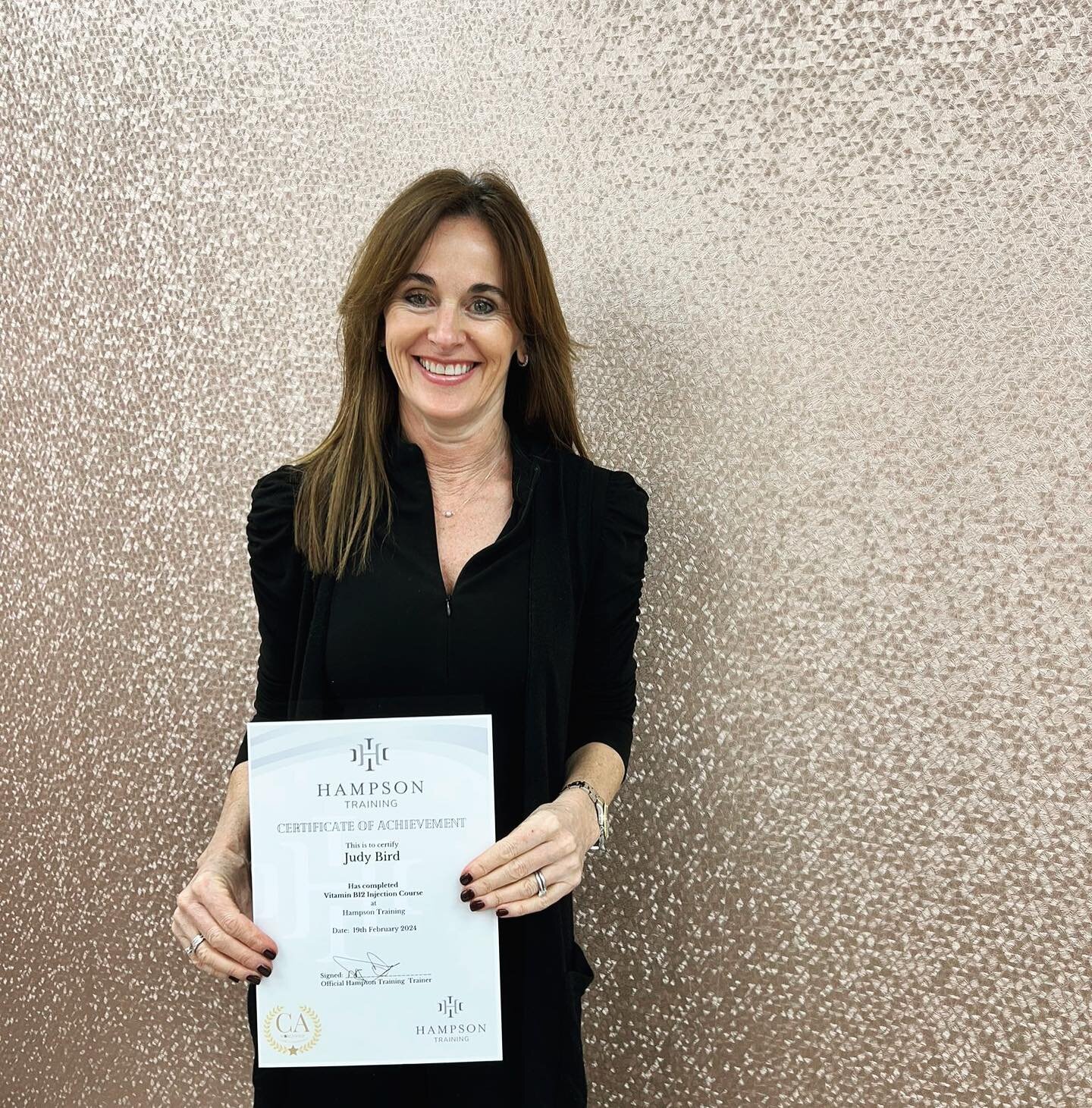 Delighted to have completed my Vitamin B12 injection training this week. B12 is an incredible addition to your health and beauty regime, so I am really excited that can now offer this to my clients.

If you don&rsquo;t already know, then some of the 