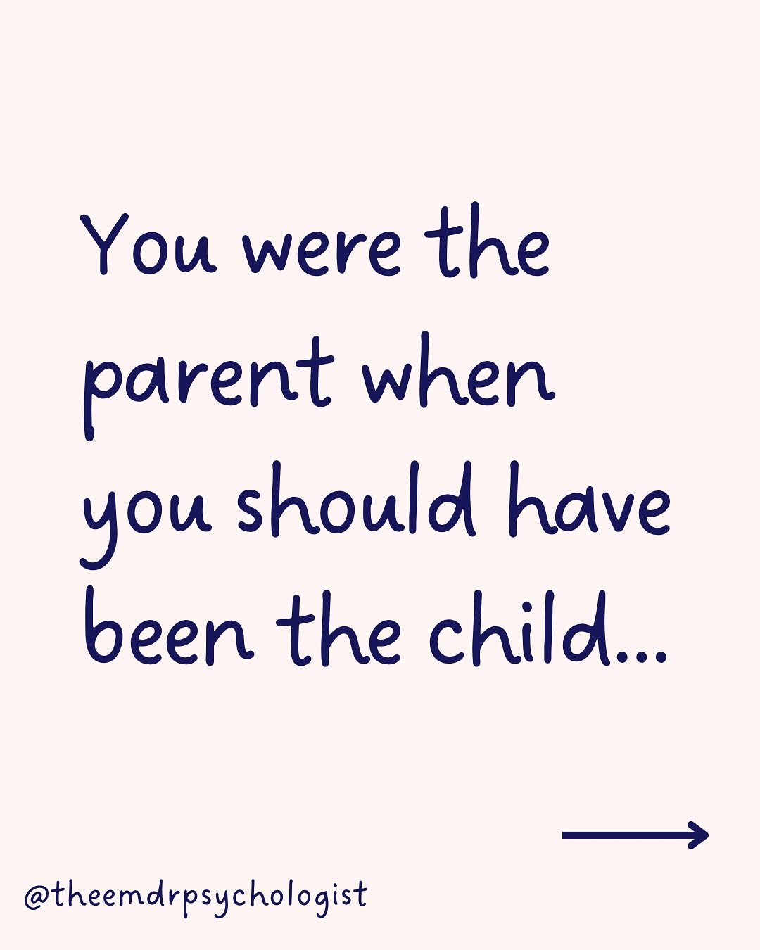 If you were the one your family relied on—emotionally, practically, or even physically—you may have been parentified.
That means you weren’t allowed the emotional safety or freedom of being a child. Instead, you took on roles that