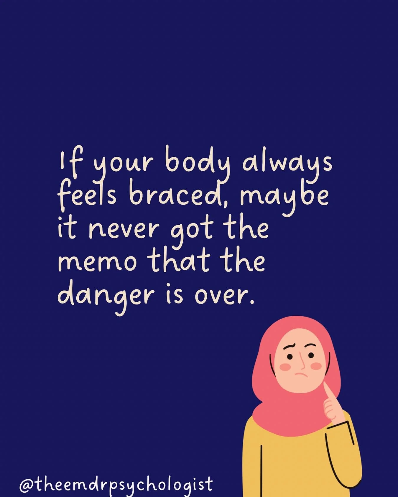 If your body always feels braced - tight shoulders, clenched jaw, shallow breath, it might not be anxiety out of nowhere. It could be your nervous system doing exactly what it learned to do: to stay ready.
When you grow up walking on eggshells, your