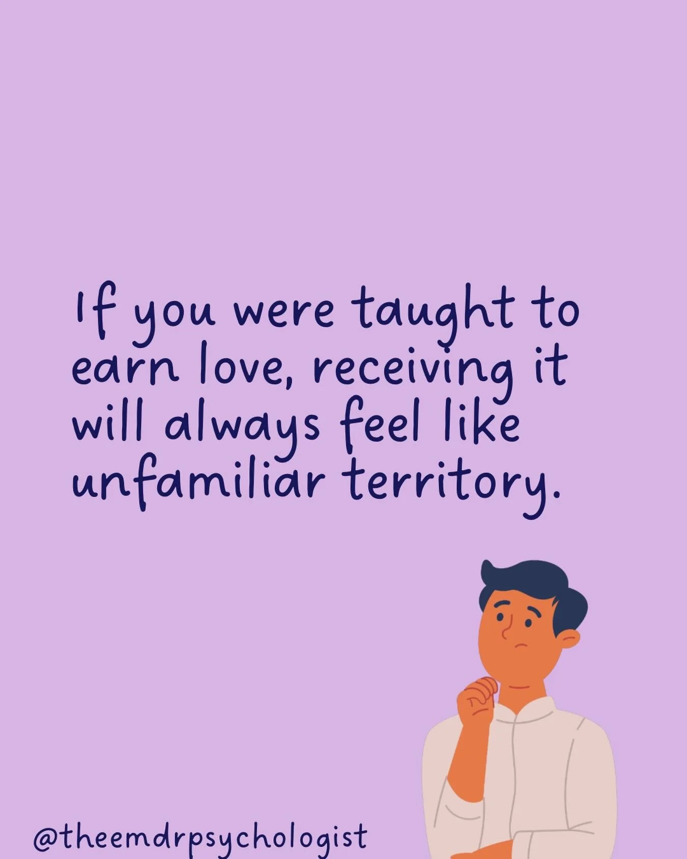 If love had to be earned growing up, your nervous system learned something very specific: connection is conditional.

Affection may have followed achievement, compliance, emotional caretaking, or being &ldquo;easy&rdquo; rather than simply being you.
