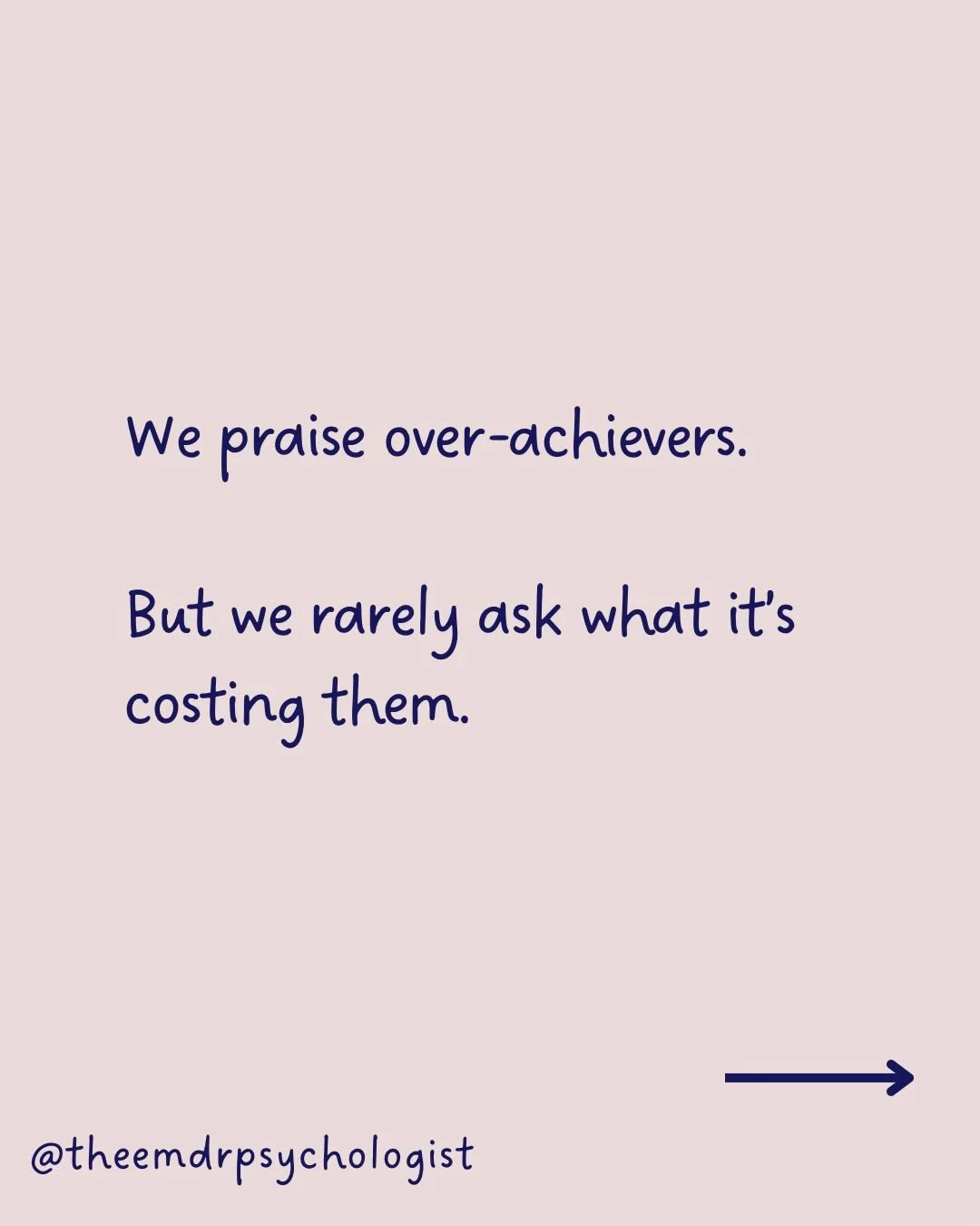 We tend to celebrate over-achievement as confidence, resilience, or ambition. But clinically, it often develops in environments where visibility mattered.

In some families and systems, being noticed, protected, or taken seriously depended on perform