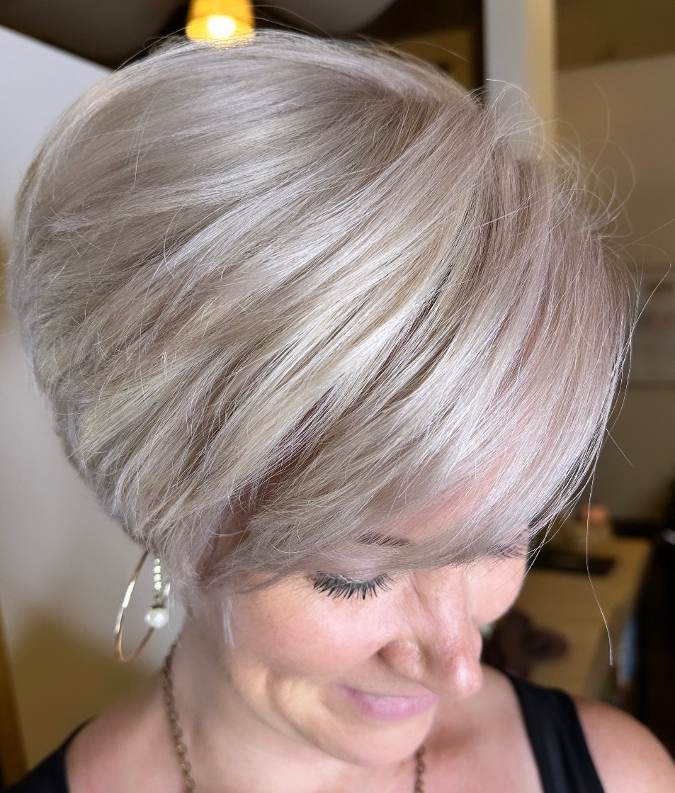Silver Hair Color 