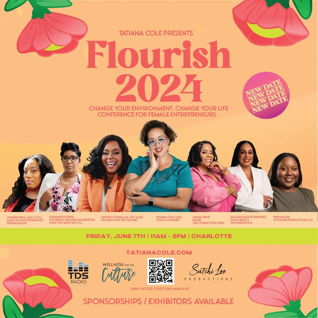 🗣️ Ladies! It&rsquo;s time for you to 🌸🌱FLOURISH🌱🌸

Join us at the upcoming Flourish Women&rsquo;s Conference on June 7, 2024 in Charlotte, NC📍

This conference is all about:

🙌empowering women to thrive in everything they do
🌱unpacking what 