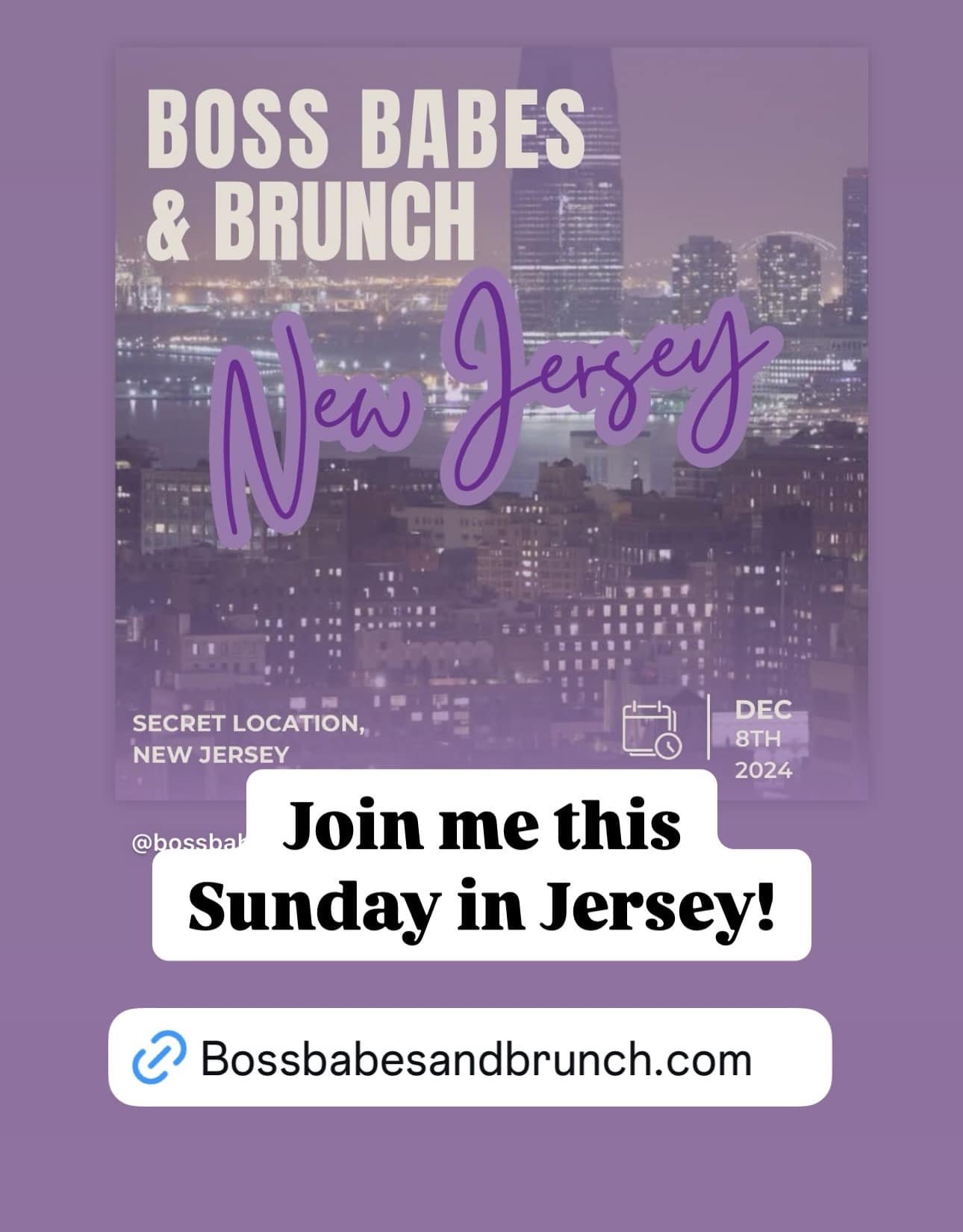 Who wants to carpool with me to Jersey this Sunday?

Expand your network by expanding your territory!