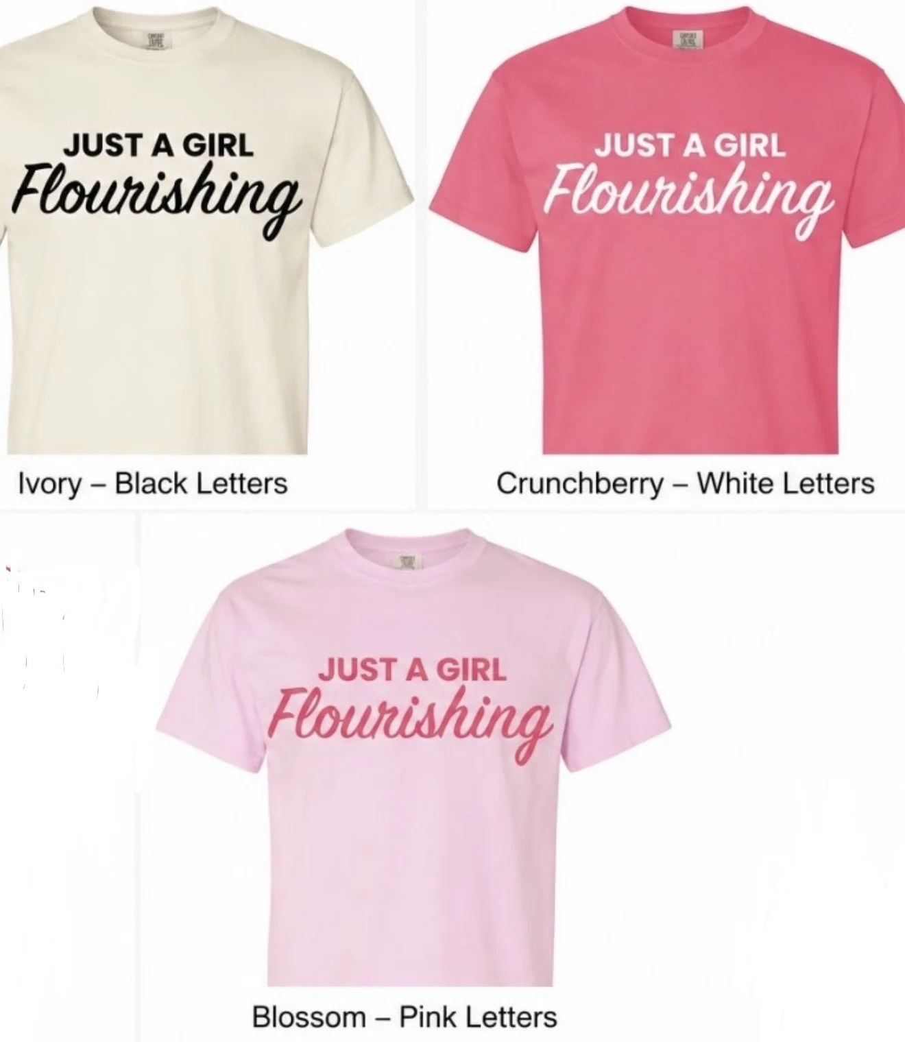Just A Girl Flourishing