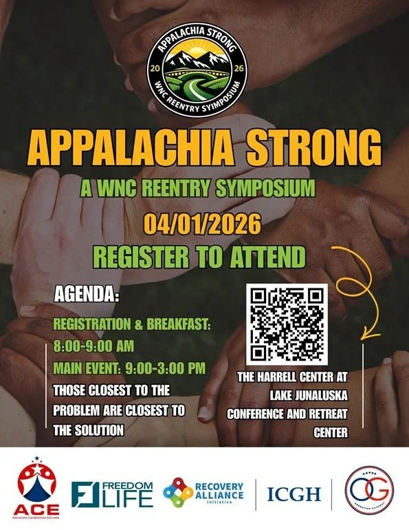 Appalachia Strong-- A WNC Reentry Symposium