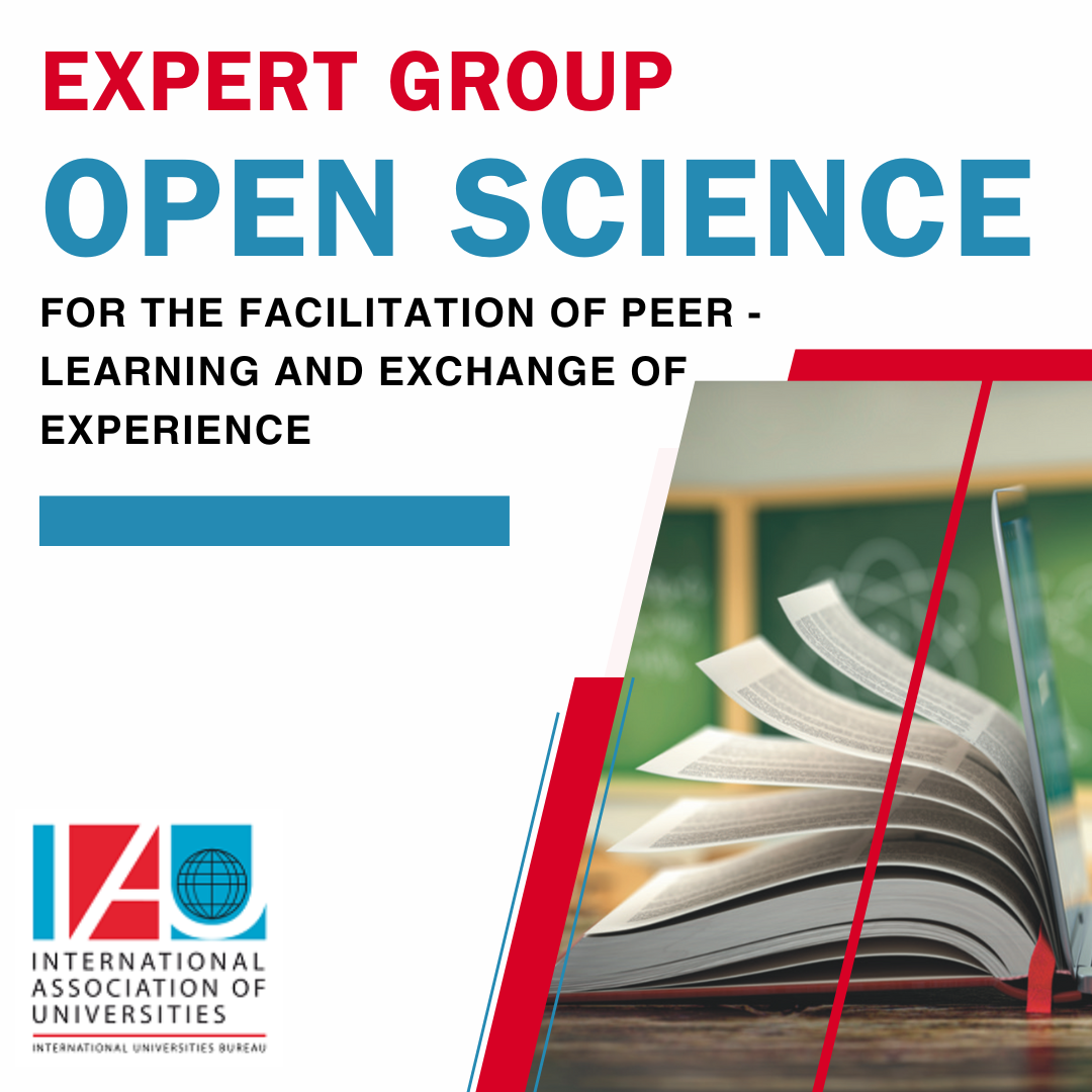 Call for Experts on Open Science