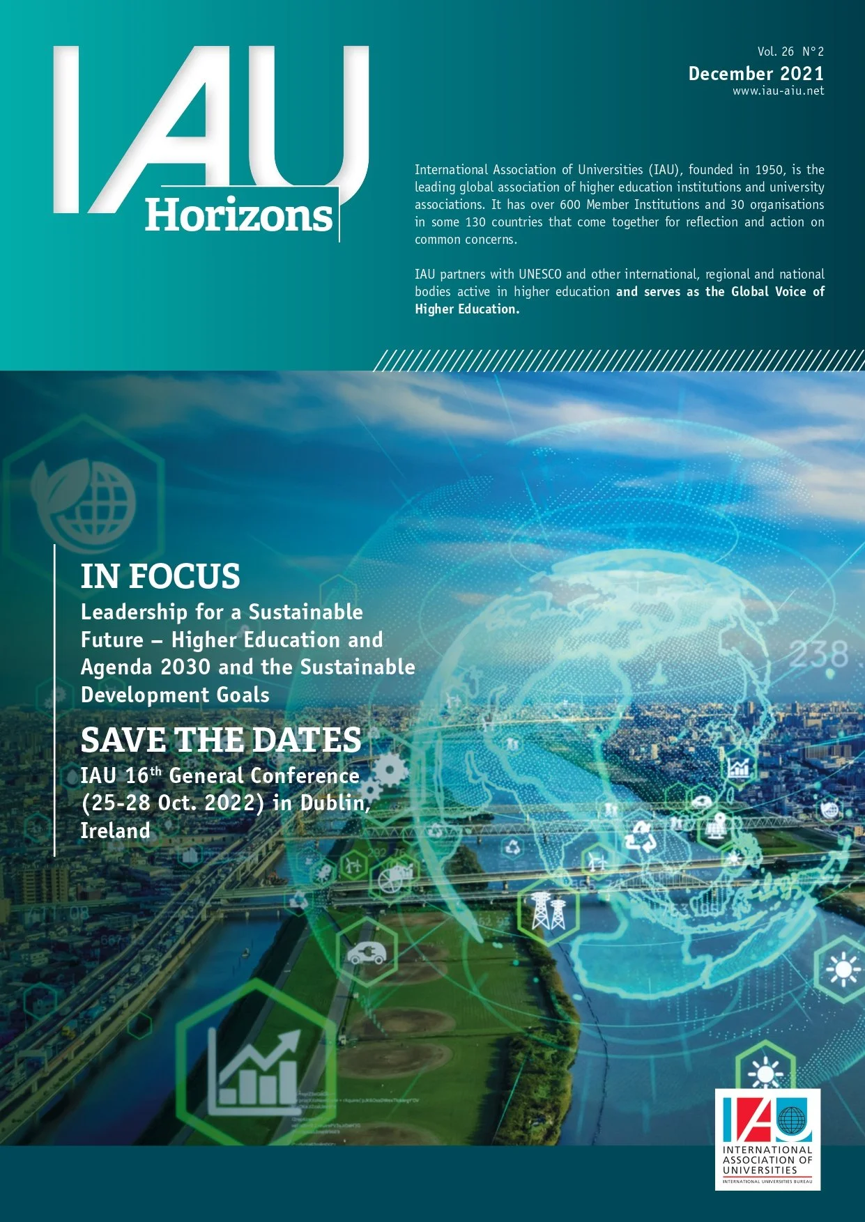 IAU Horizons: Higher Education Leadership for a Sustainable Future