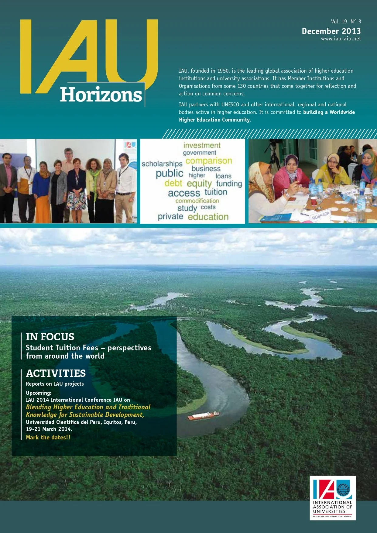 IAU Horizons: Student Tuition Fees – perspectives from around the world
