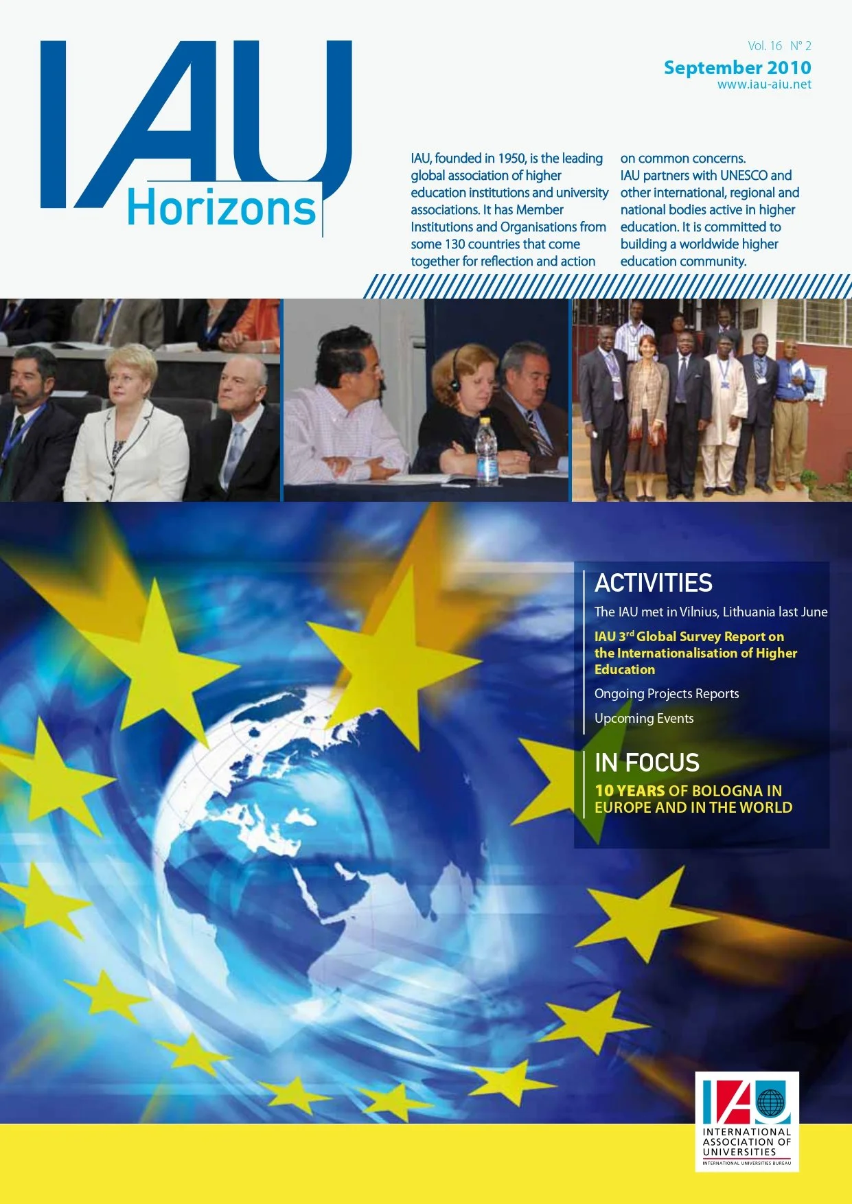 IAU Horizons: 10 years of Bologna in Europe and in the World