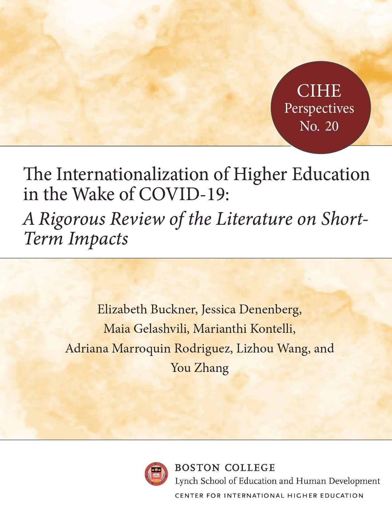The Internationalization of Higher Education in the Wake of COVID-19: A Rigorous Review of the Literature on Shor term Impacts