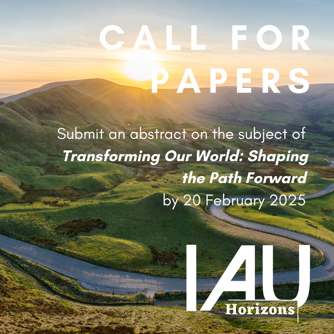IAU Horizons 30.1 - Call for papers on Transforming Our World: Shaping the Path Forward