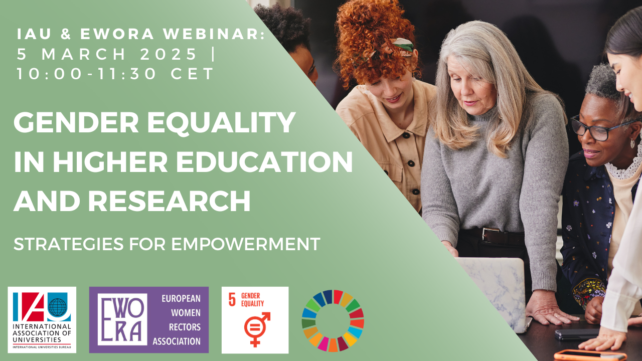 Gender Equality in Higher Education and Research – Strategies for Empowerment