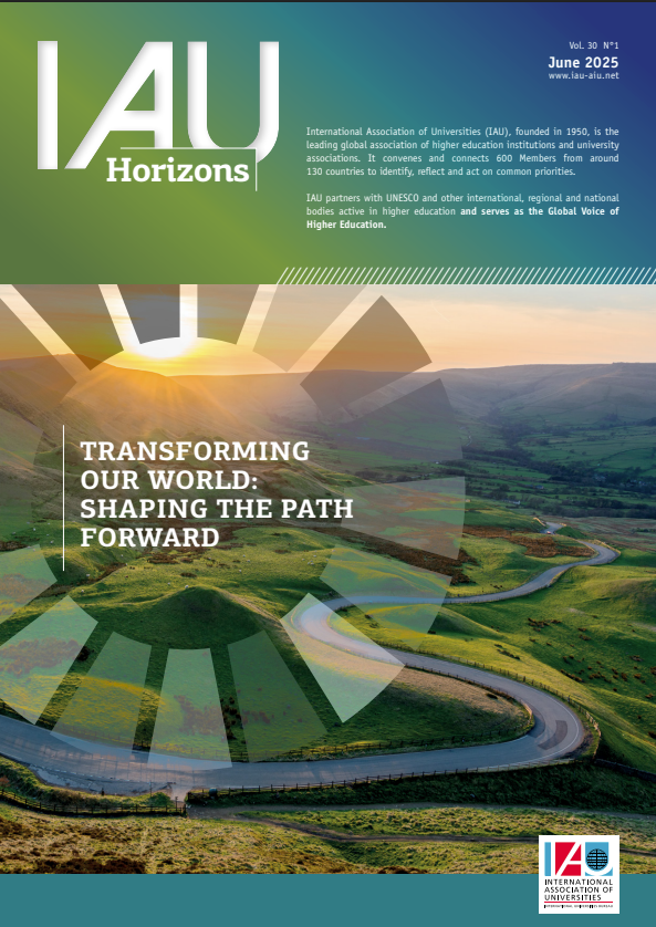 IAU Horizons: Transforming our World: Shaping the Path Forward