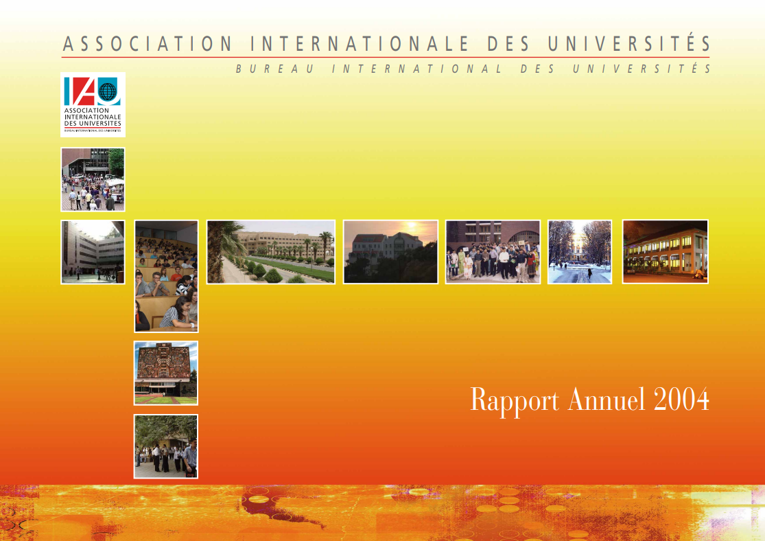 Rapport Annuel 2004