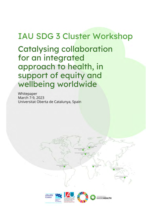 A Whitepaper on SDG 3: Good Health and Wellbeing
