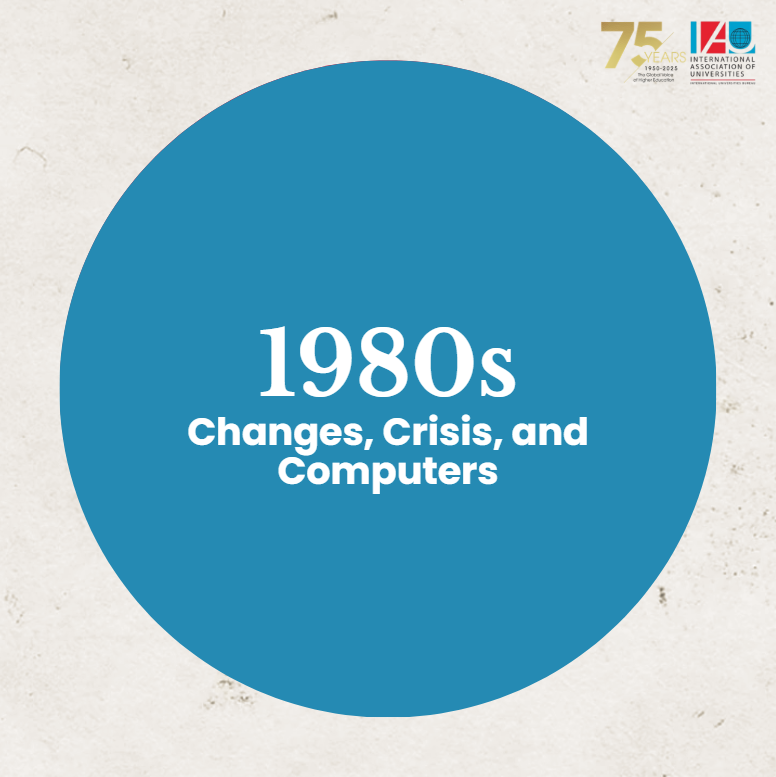 IAU Through the Decades: The 1980s
