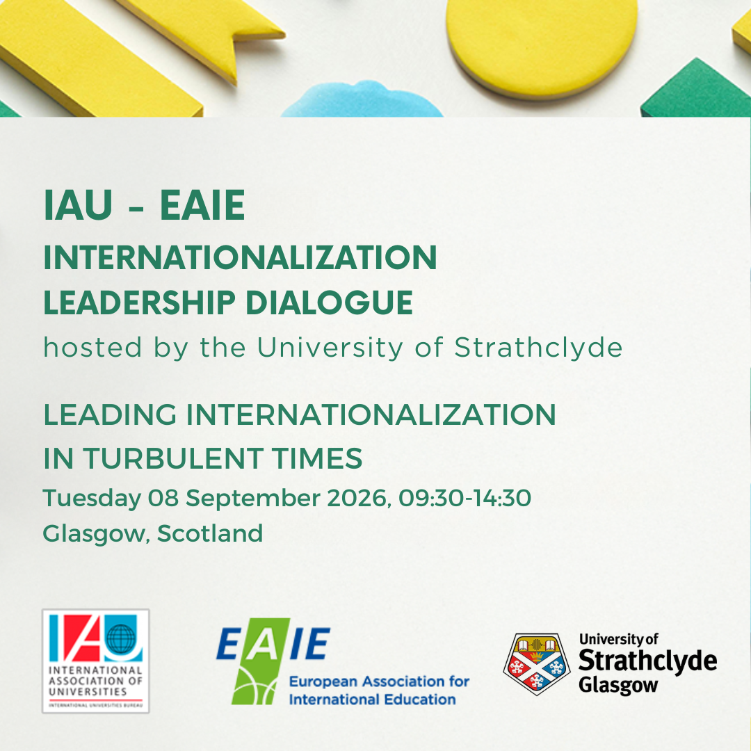 IAU-EAIE Internationalisation Leadership Dialogue 2026