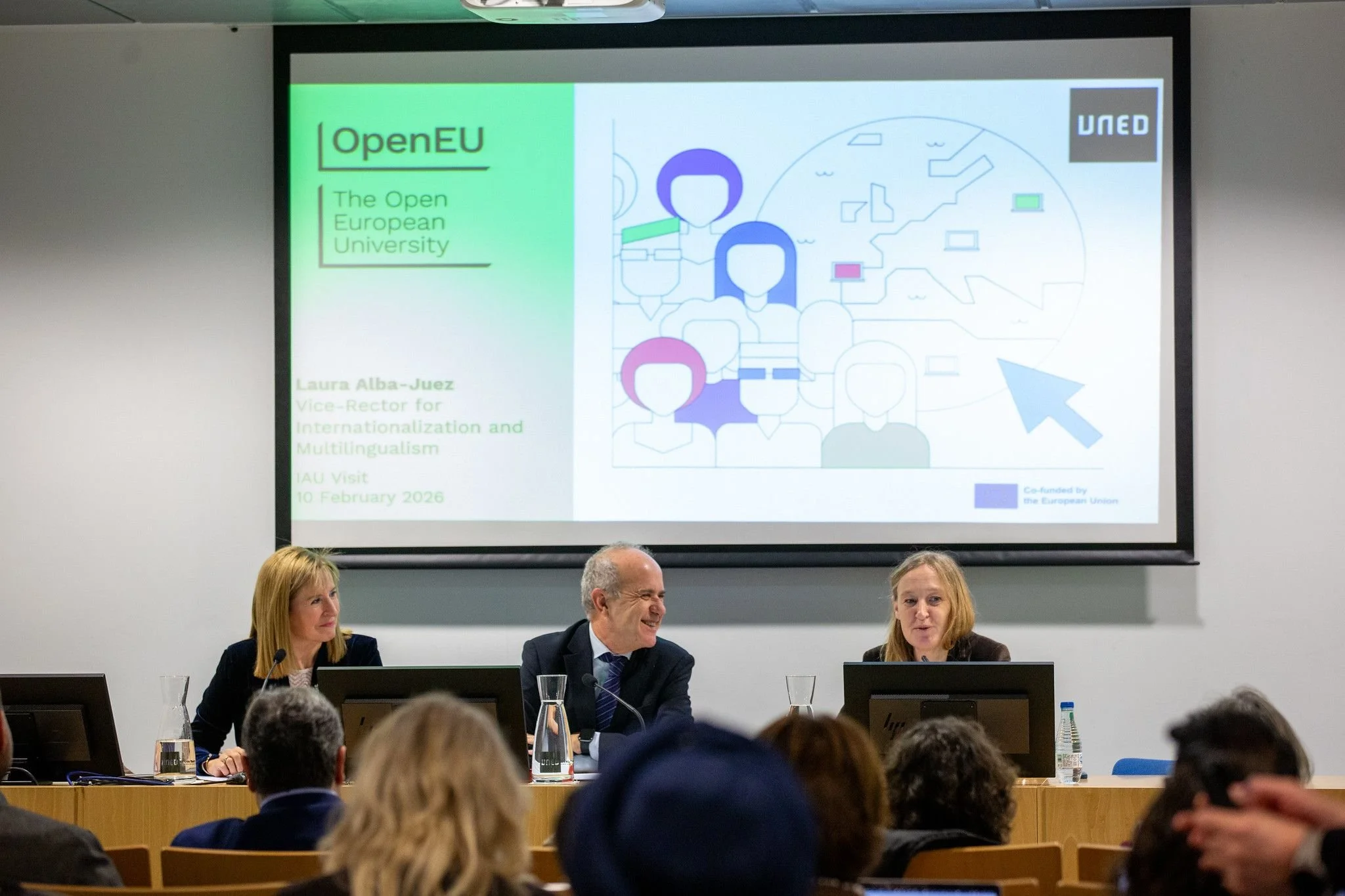 Presentation at the first OpenEU Study Visit organised by the IAU at UNED