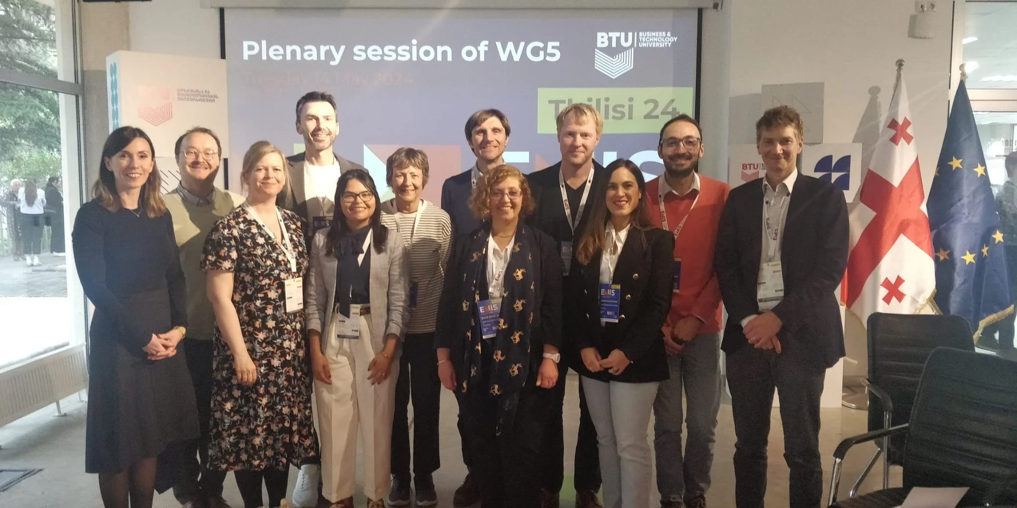 Working Group 5 Meeting at the ENIS Conference in Tbilisi, Georgia 2024.