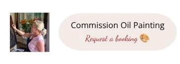 Reserve space to commission art by Jeannine Flower Contemporary Oil Painter