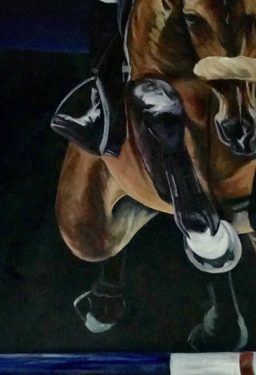 Snip-it of developing painting...that may become a painting in own right