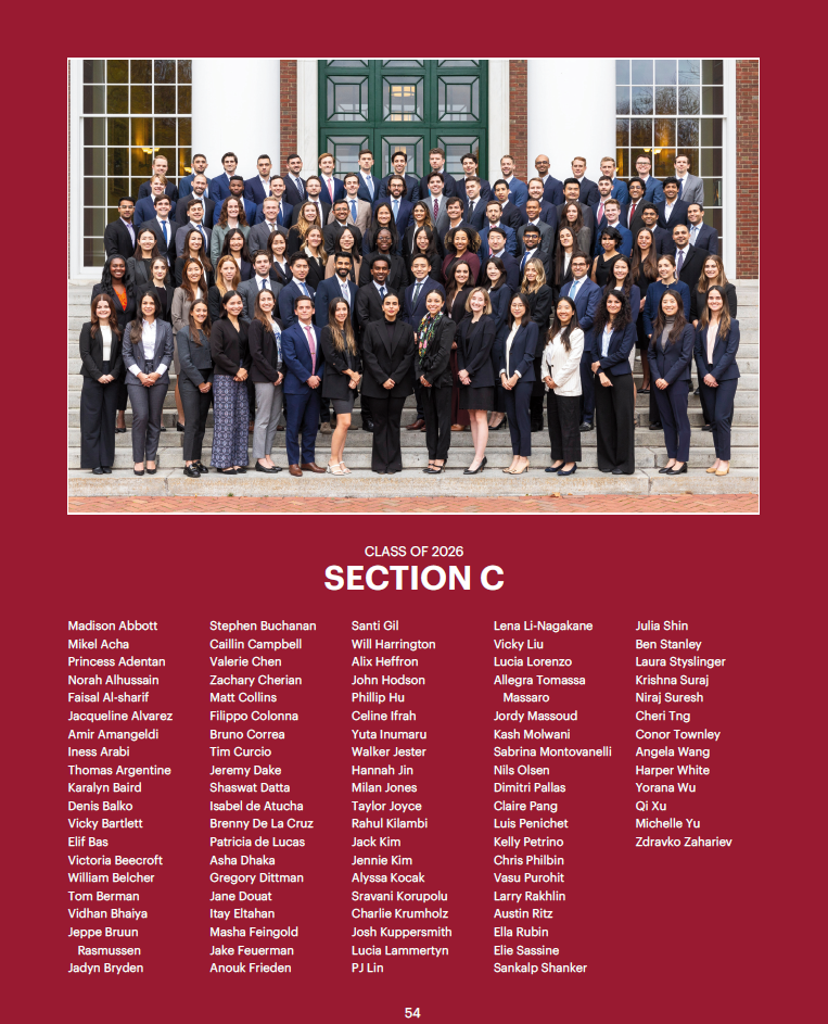 HBS Class Of 2026 Yearbook HBS Student Association HBS Class Of 2026 Yearbook HBS Student Association