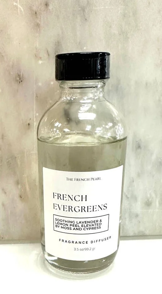 French Evergreens Reed Diffuser - Home Fragrance — Brass Velvet Trading Co.