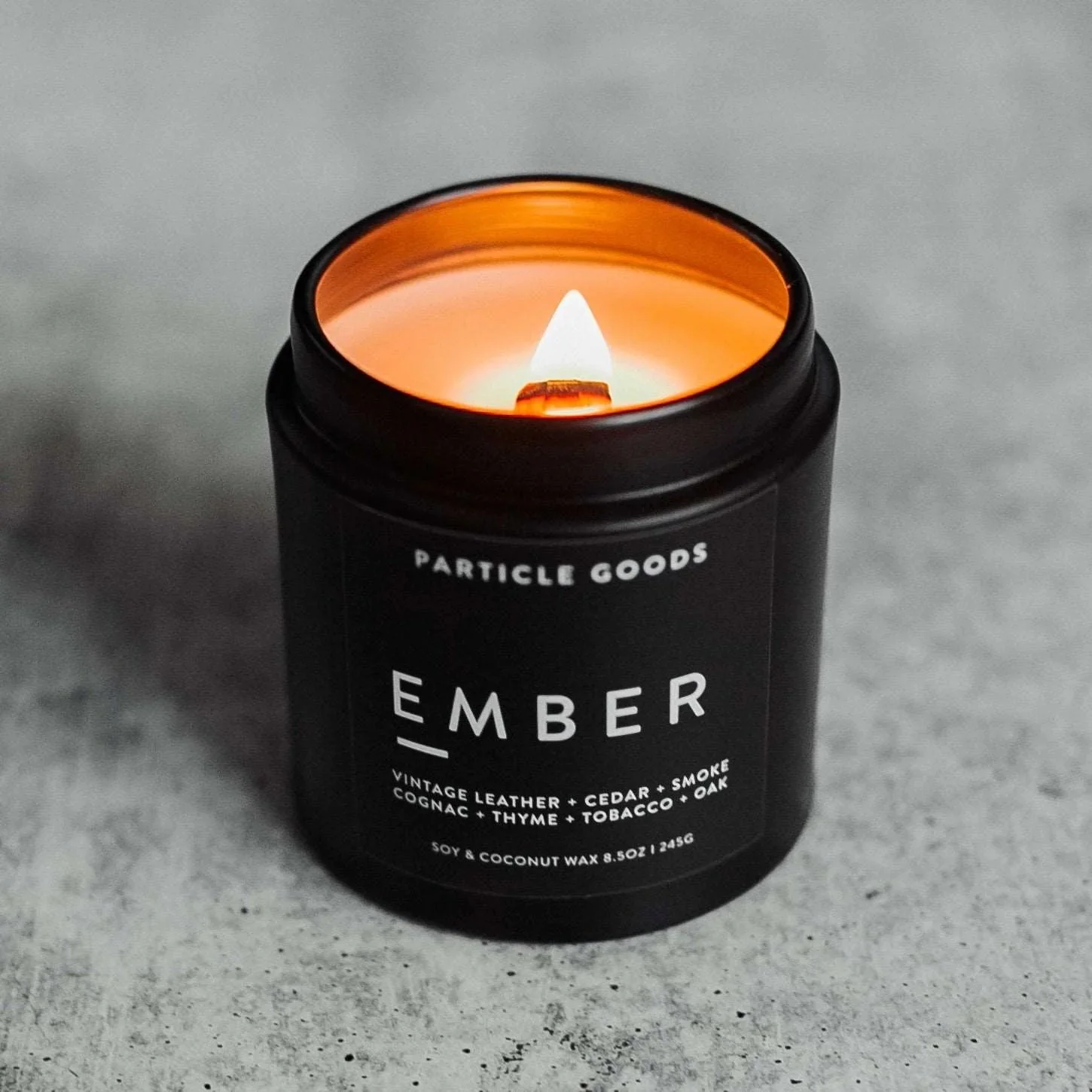ember and tobacco candle Ember Candle — Brass Velvet Trading Co