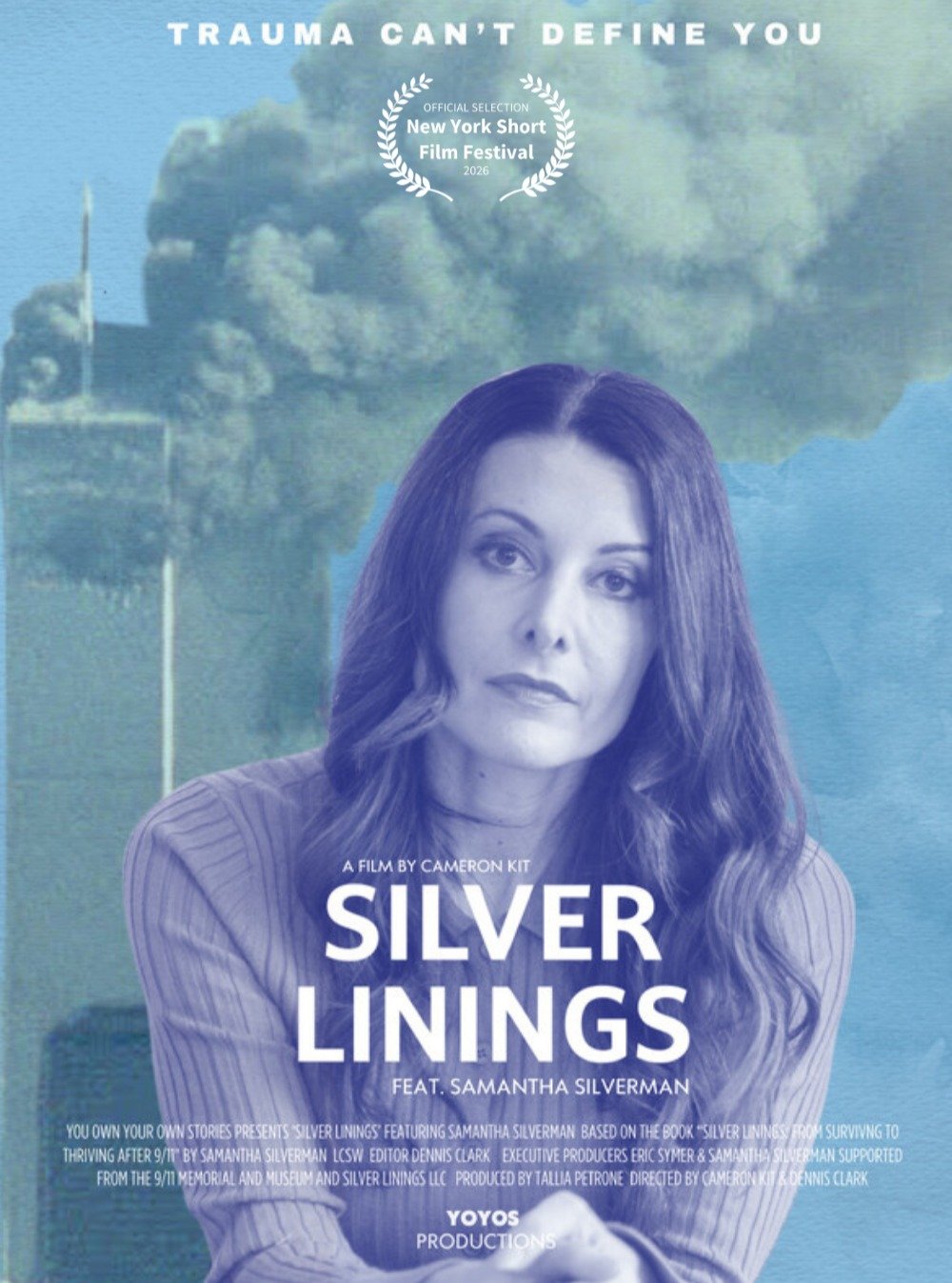 Silver Linings | World premier on Thursday 21/05 @nyshortfilmfest ✨

It feels like fate for Silver Linings to have its premier in New York. 2026 is the 25th Anniversary of the 9/11 attacks and Samantha's story is one of hope. 

📍Cinema Village, Down