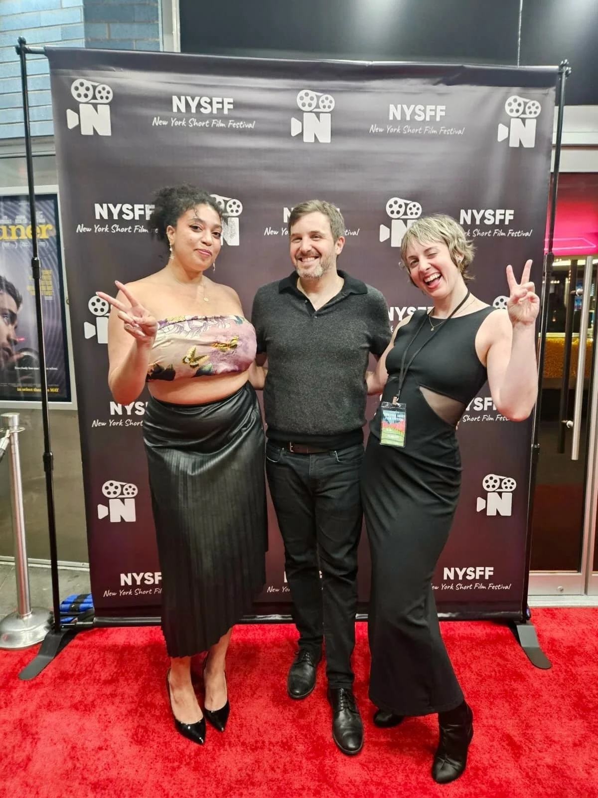 Silver Linings had its premiere on the silver screen and we couldn't be happier!
So proud of our team- @tallia.a.petrone @so_coordinated @jromz and congrats @silver_linings_counseling !!! Thank you Sophia from @nyshortfilmfest for such amazing curati