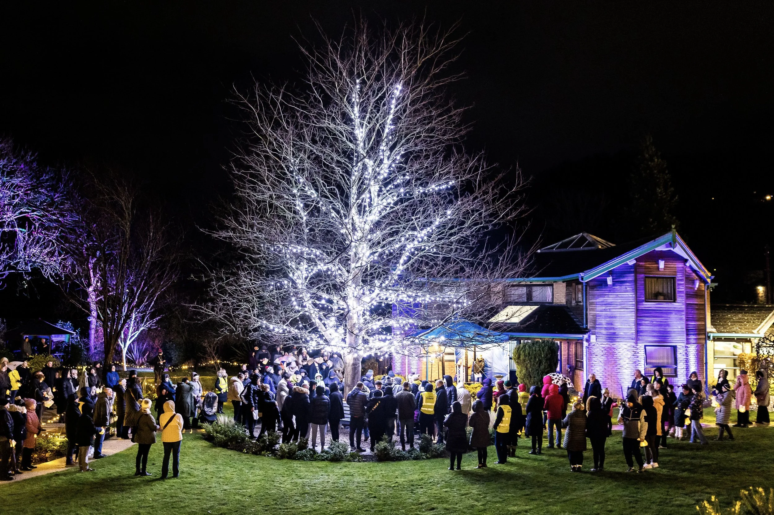 Event Photography at The Kirkwood's Light up a Life Campaign, Huddersfield