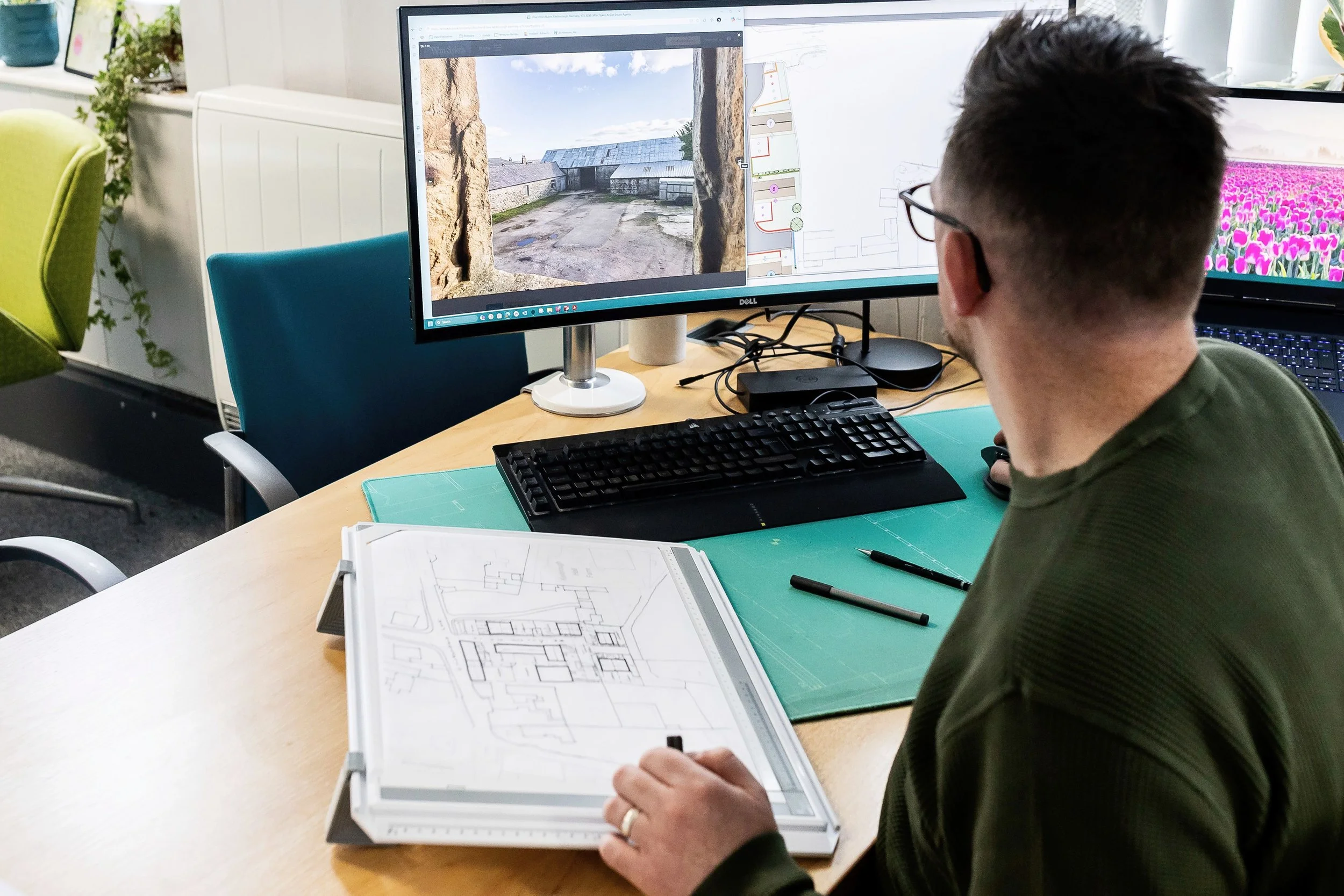 Heneghan-Architecture,office working Huddersfield