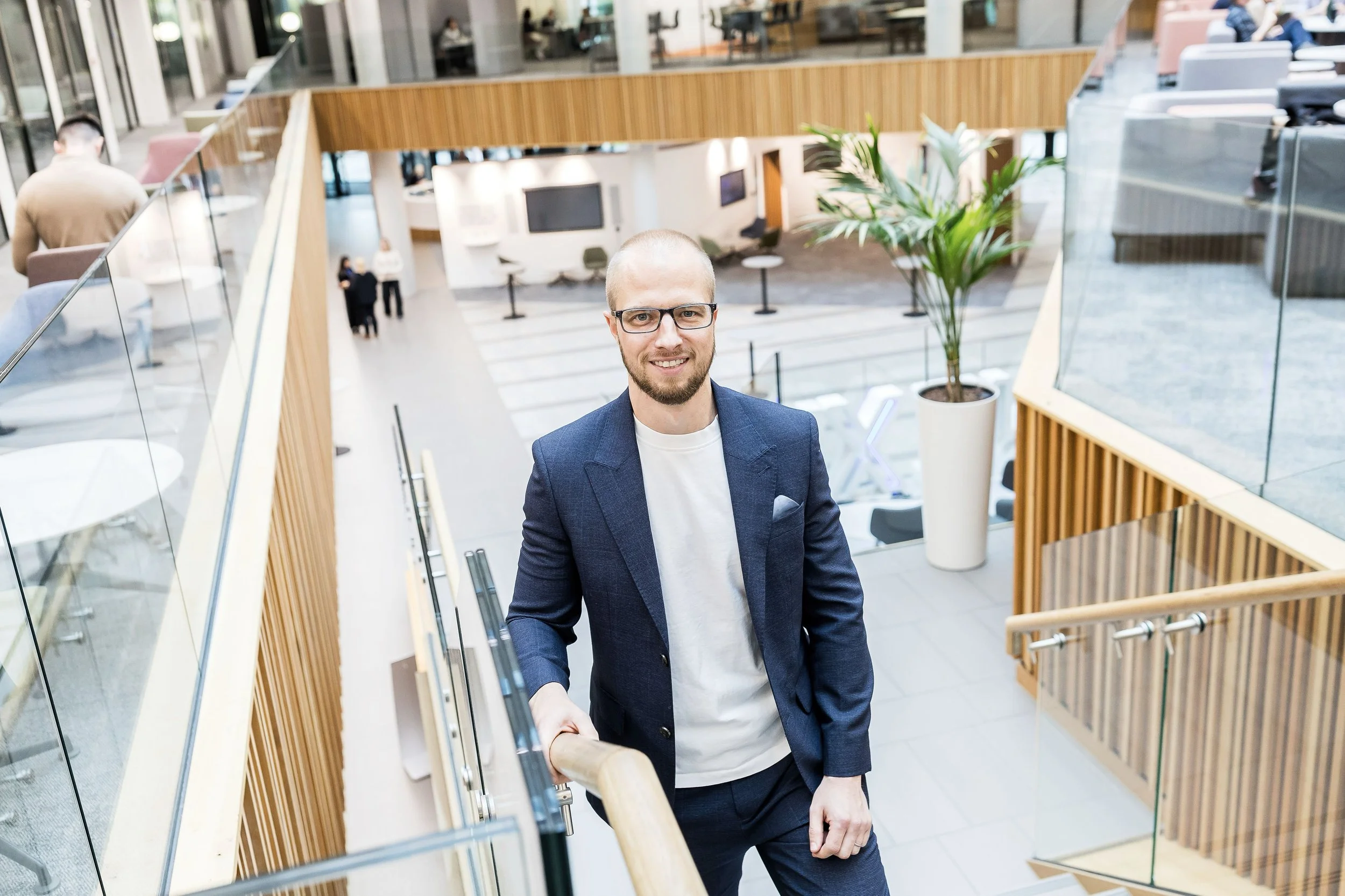 Paul Brown business portrait at Nexus Leeds