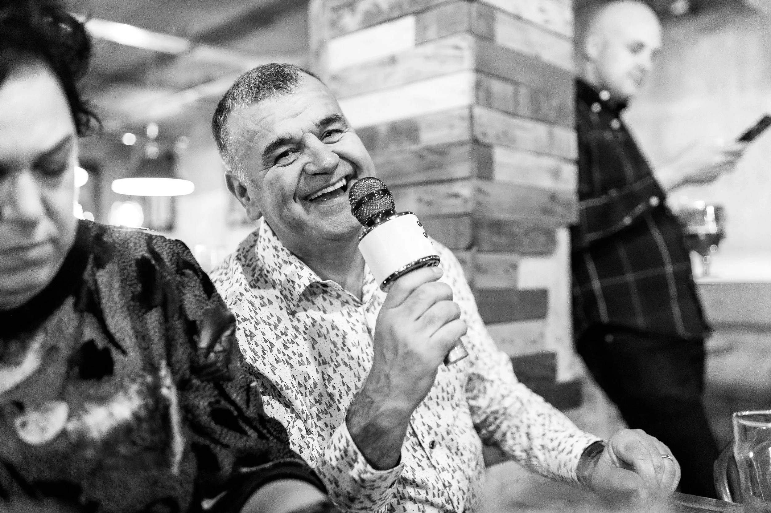 More singing at SAM Christmas party