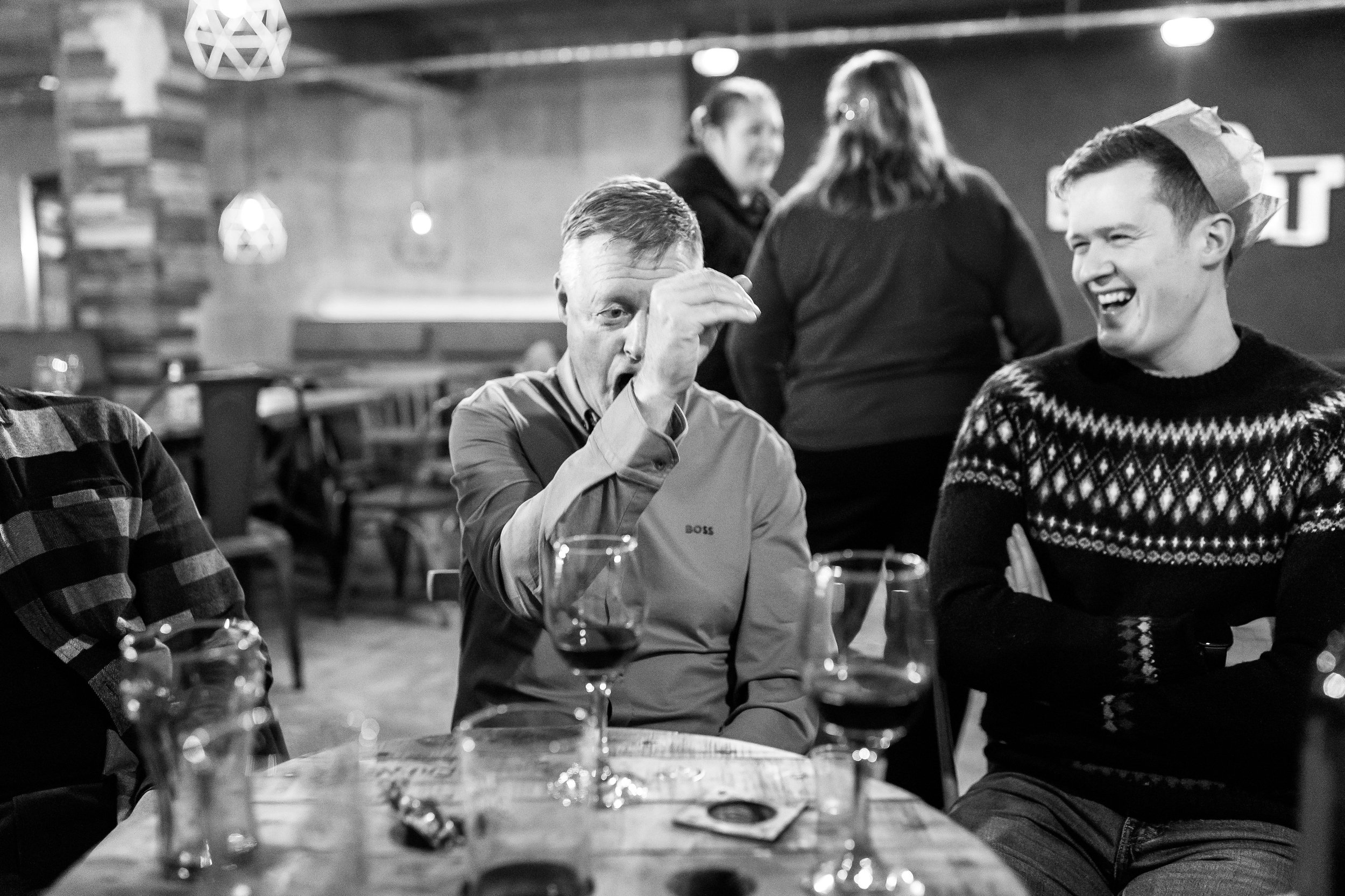 Phil being Phil natural corporate event photography Yorkshire