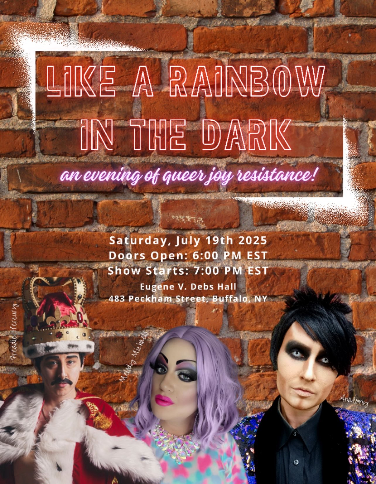Like a Rainbow in the Dark: An Evening of Queer Joy Resistance!