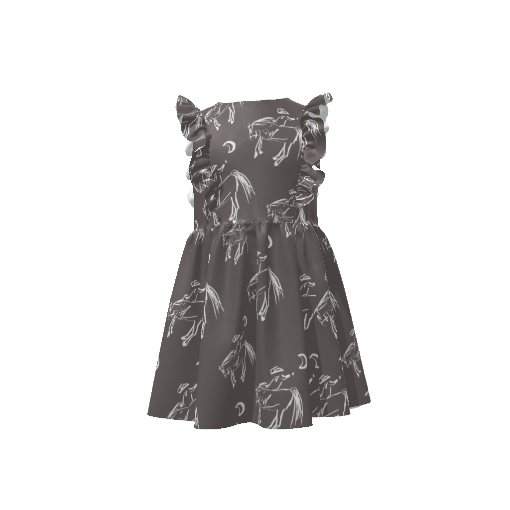 All-Over Print Girls Ruffle Trim Dress-mockups-1.png