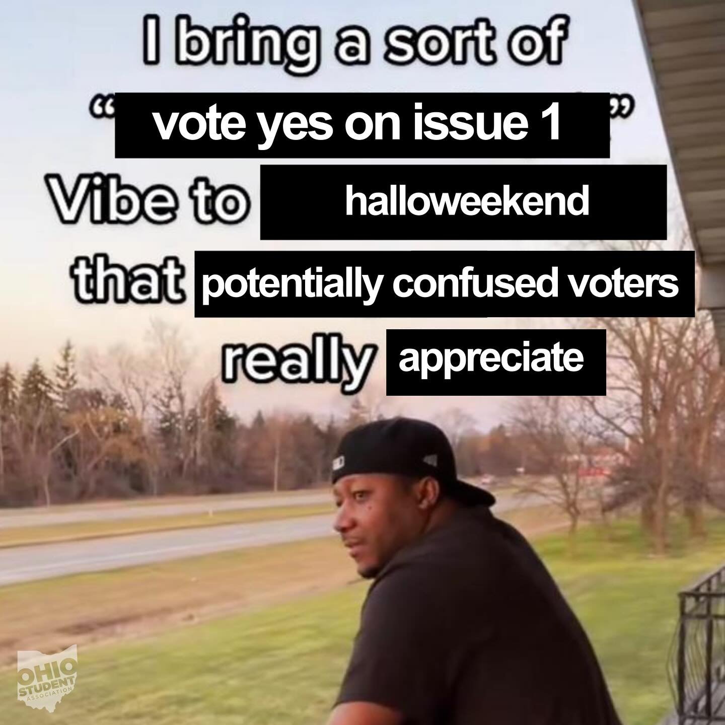 🎃 HALLOWEEKEND is almost HERE 🎃🚨‼️ 👻 from texting your crew about their voting plans to educating costumed partygoers about the importance of YES on issue 1, 🎃 HALLOWEEKEND 🎃 is a terrifyingly 👻 TERRIFIC 👻 opportunity to get out that 🗳️ VOTE