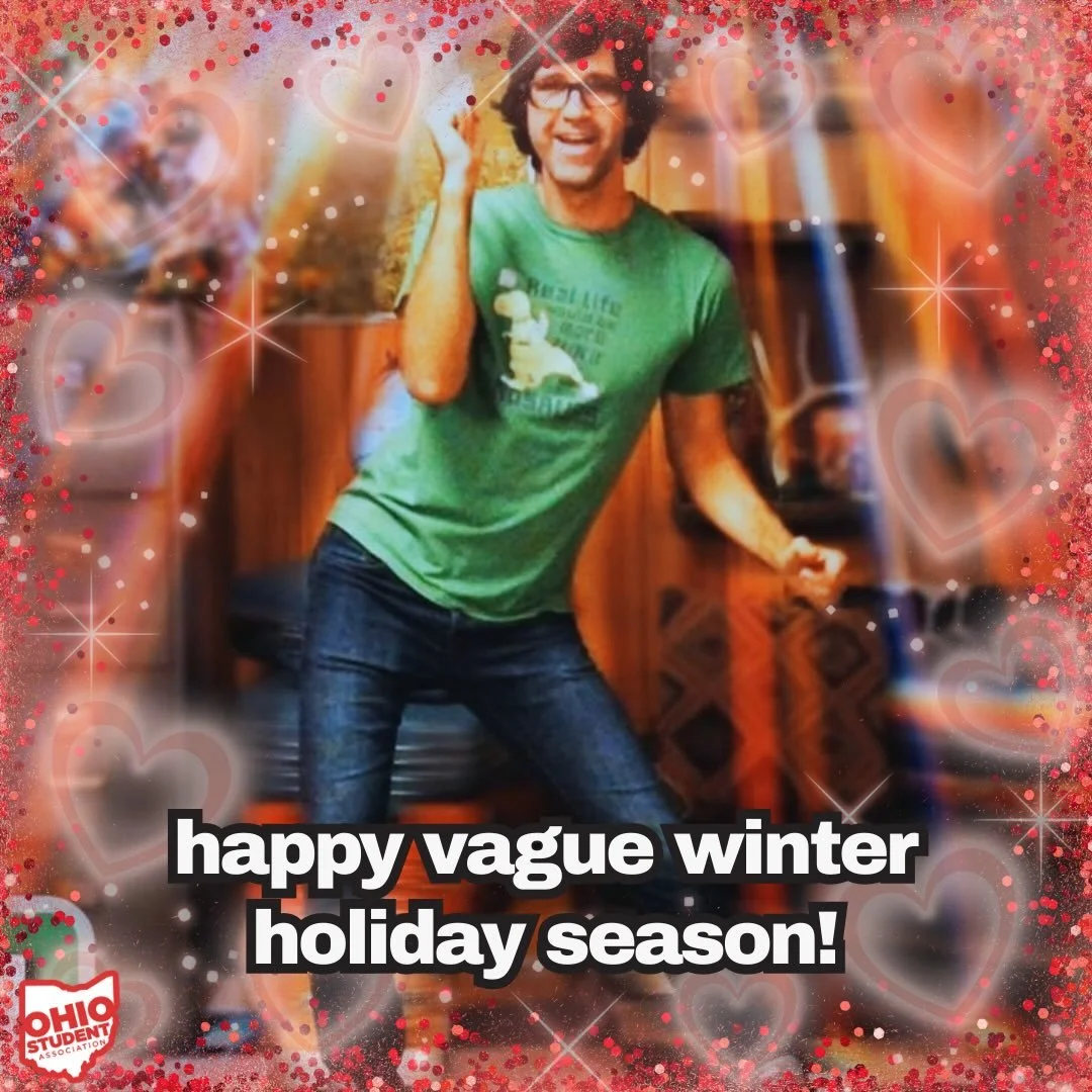 ❄️⛄️ happy holiday season! ⛄️❄️

It&rsquo;s that beautiful time of year where everybody celebrates something, and for us, we&rsquo;re taking time over break to celebrate our incredible student leaders and the work that they&rsquo;ve done &mdash; yay 