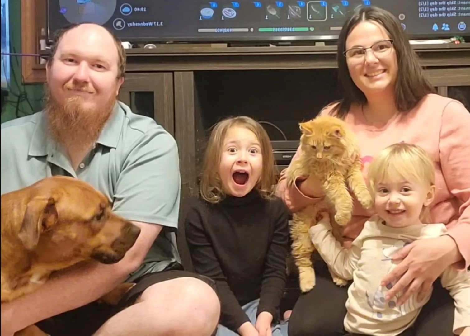 A Heartwarming Tail: Mr. Kringle Finds His Forever Family
