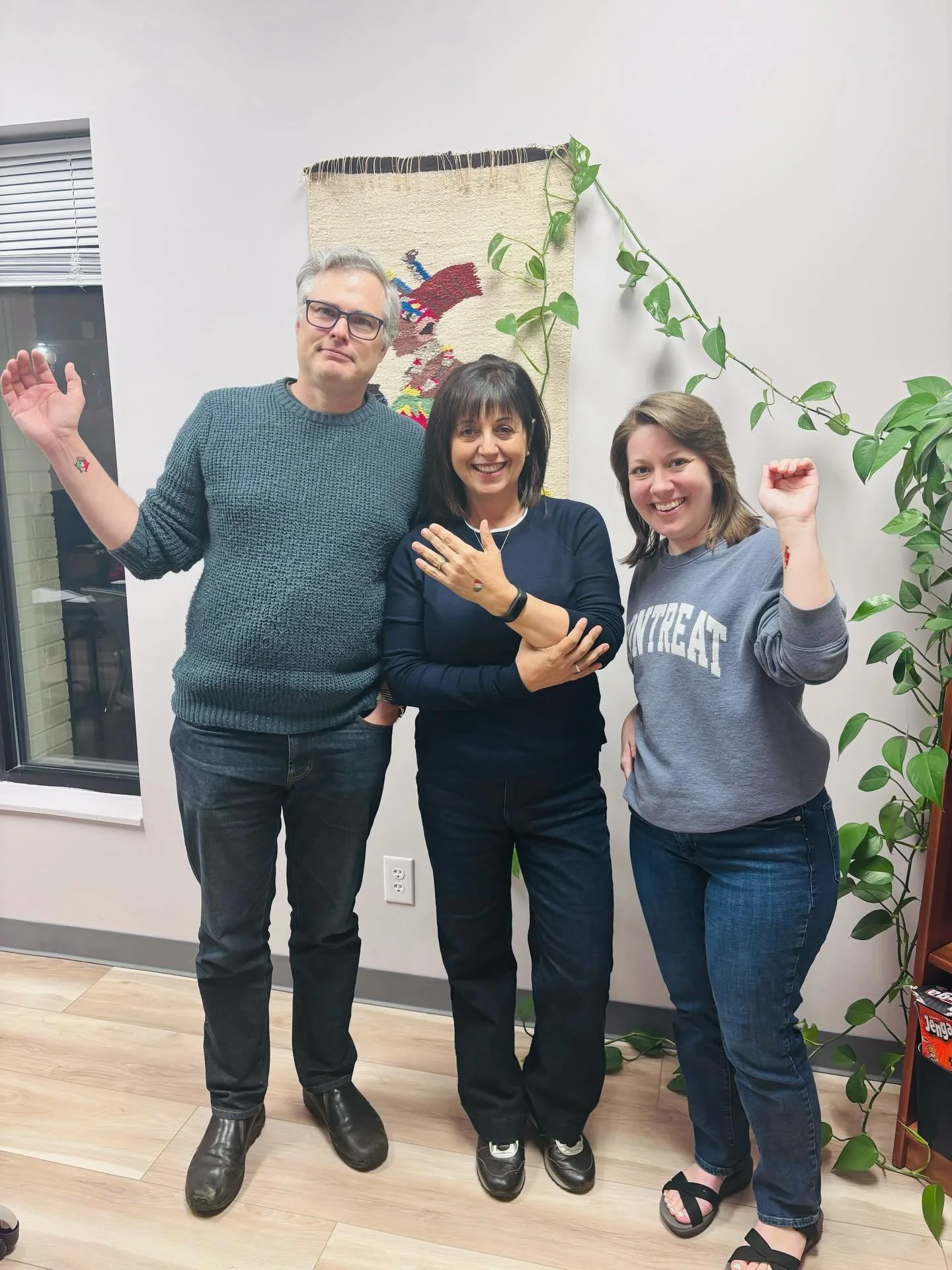 Have you met our newly tatted Italian Level 2 students? 😏