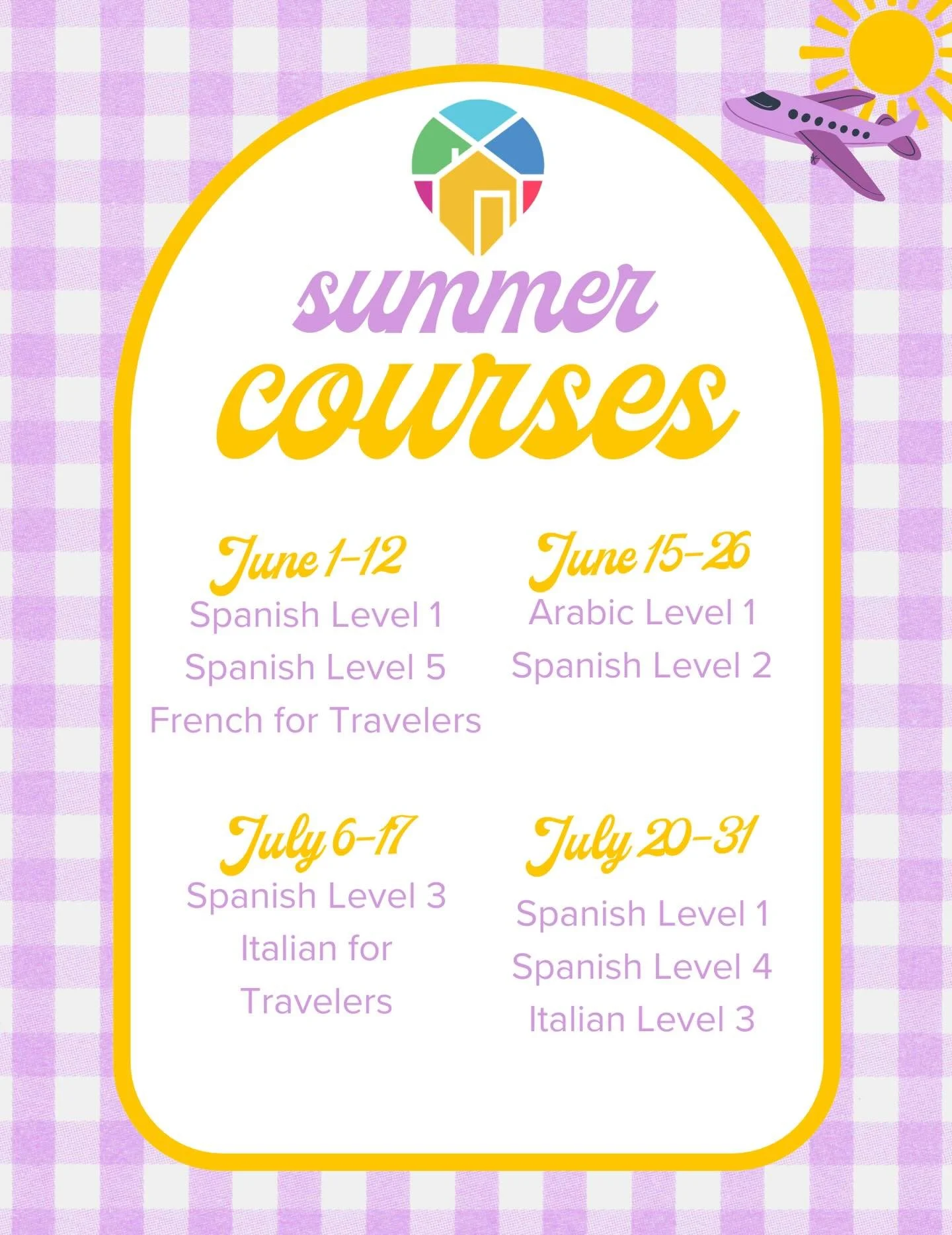 TODAY IS THE DAY!!!! Summer courses are live and open for enrollment at vecinocenter.com (link in bio). 🥳👏🏽🎉🙌🏽

Did you miss the discount in our email newsletter? DM us for a discount code! 

See you this summer 💕☀️👙🌻🍉⛱️🕶️