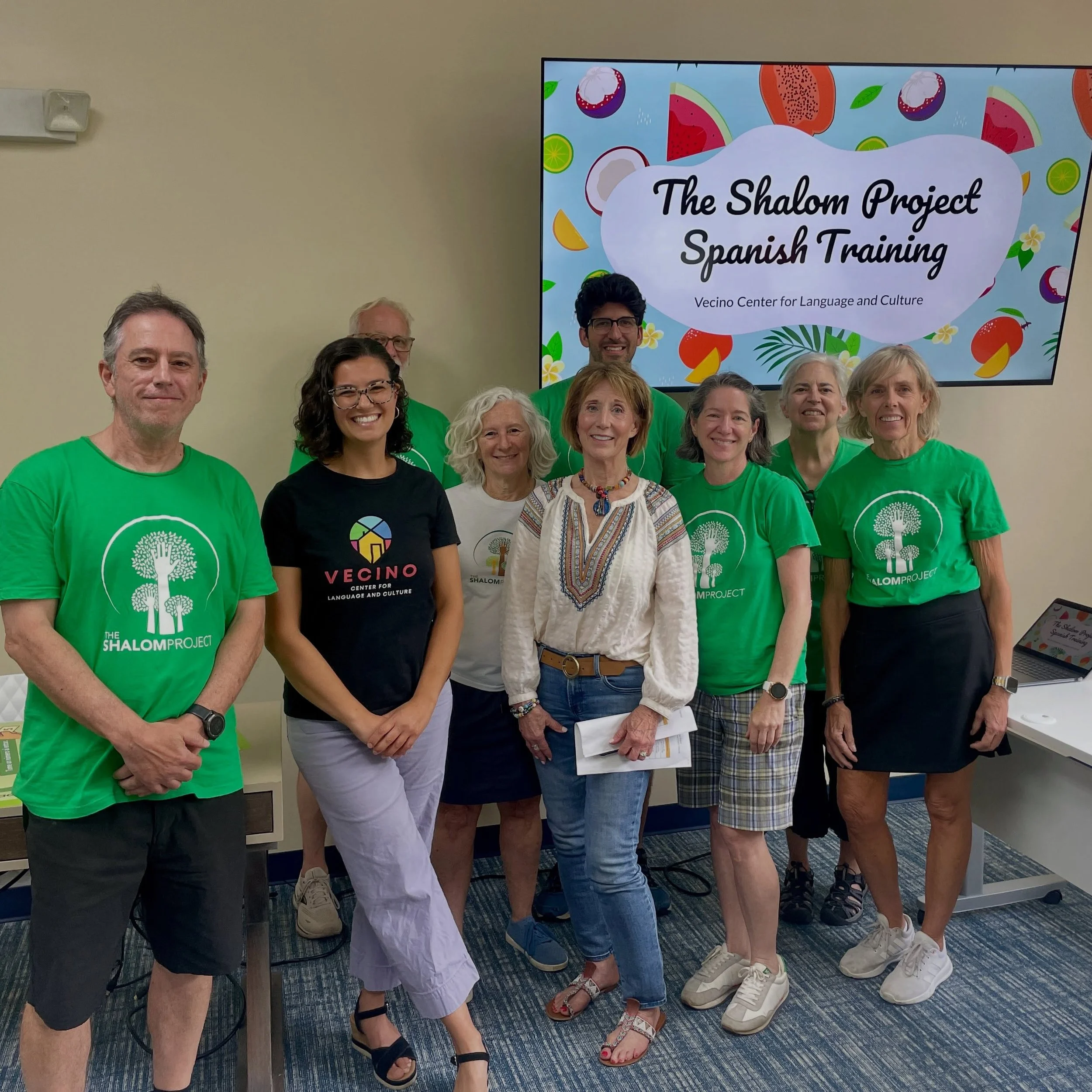 Thank you @the_shalom_project for having us out for a Spanish training! It&rsquo;s a privilege to work with such a wonderful community group and we&rsquo;re so proud of your food pantry volunteers for providing exceptional service to speakers of all 