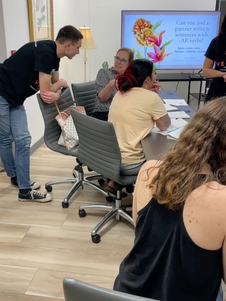Your first peek at the newest members of the Vecino Center community 🤩!

Meet our September Spanish Level 1 and French Level 1 students. We&rsquo;re delighted to have these smart, friendly, &amp; inquisitive language learners at our Center. In a few